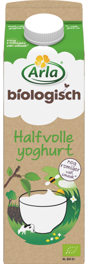 Milde halfvolle yoghurt