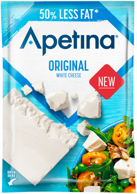 Apetina Witte kaas blok light 150g